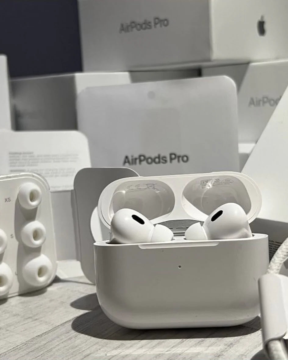 AirPods Pro 2nd Gen (ANC + GPS Edition) - 100% Hassle-Free Warranty